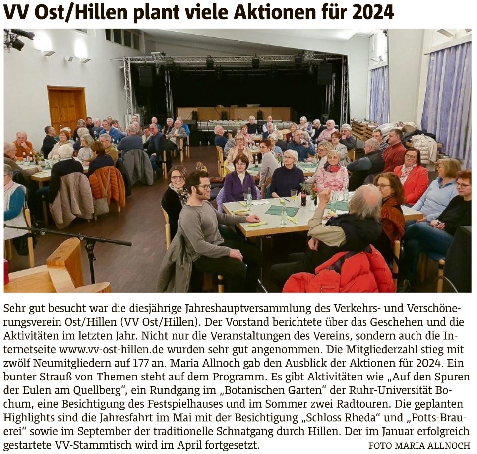 RZ-Bericht vom 30.01.2024